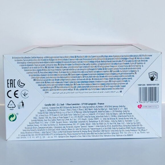 Corolle Bath Baby Alyzee Black Doll w/Little Whale Bbath Toy 12"-30cm New in Box - Picture 15 of 16